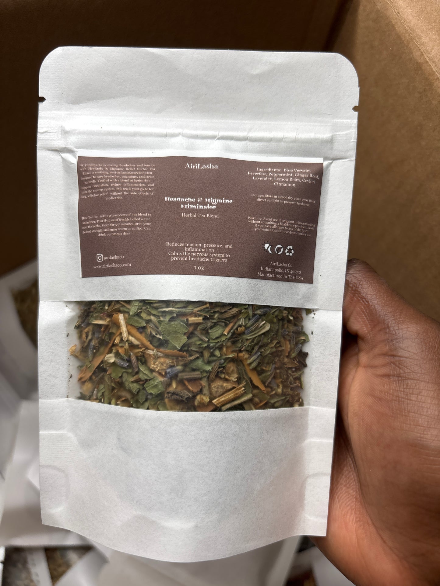 Headache & Migraine Buster | Herbal Tea Blend
