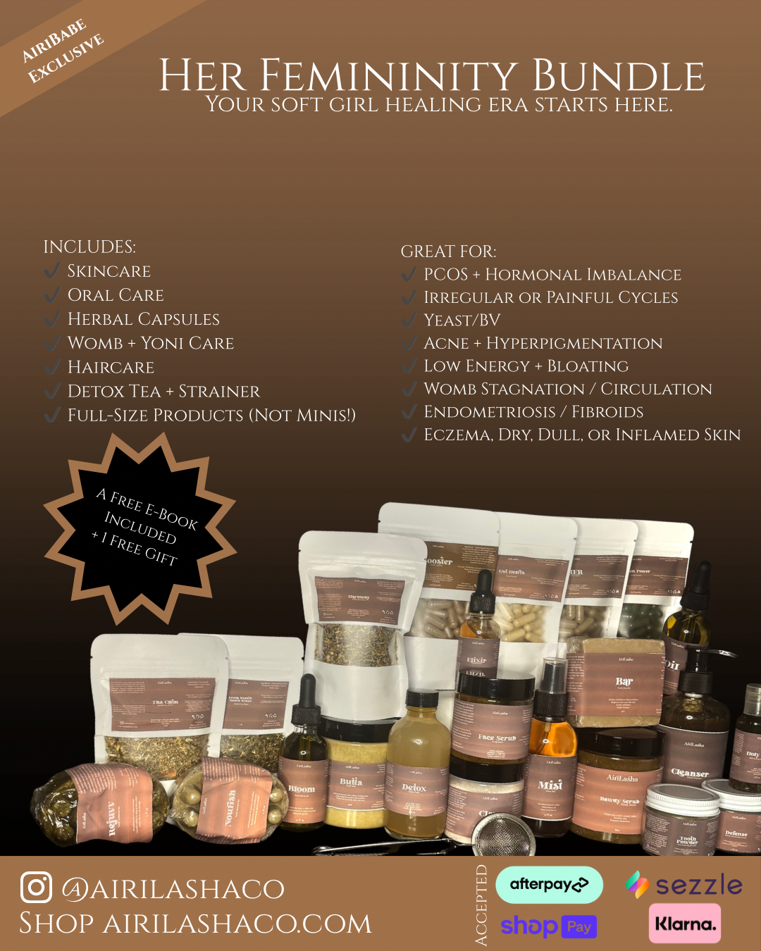 Her Femininity Box - 26pcs